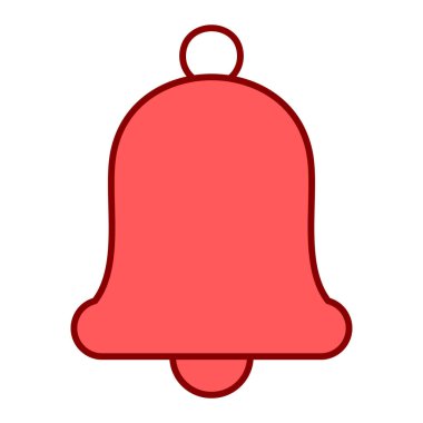 Zil. Web simgesi basit illüstrasyon