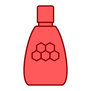 Sıvı ikon vektör illüstrasyon tasarımı içeren şişe