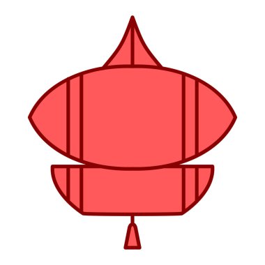 Modern ve oryantal simgenin vektör illüstrasyonu