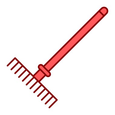 tırmık simgesi vektör çizimi