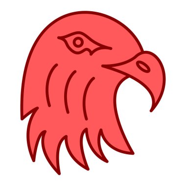 kartal simgesi vektör illüstrasyonu