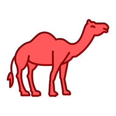 Deve Simgesi Vektör tasarımı