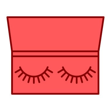 şirin yüz maskesi ikon vektör çizimi tasarımı