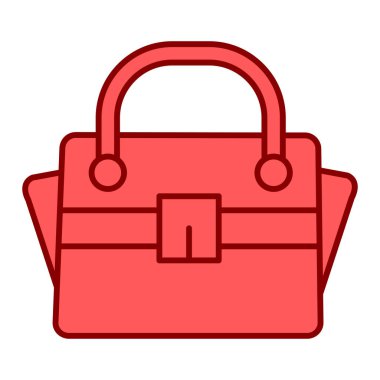 el çantası simgesi vektör illüstrasyon tasarımı