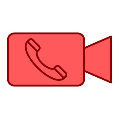 Telefon. Web simgesi basit tasarım