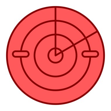 hedef simge vektör illüstrasyonu