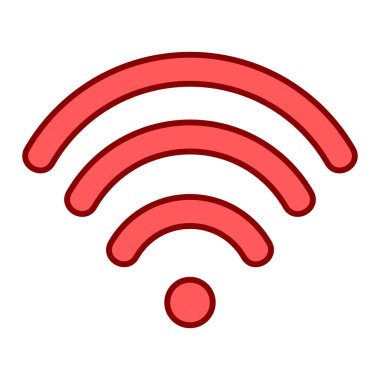 wifi sinyal ikonu vektör illüstrasyon tasarımı