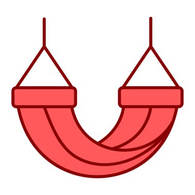 hamak çizgisi vektör simgesi