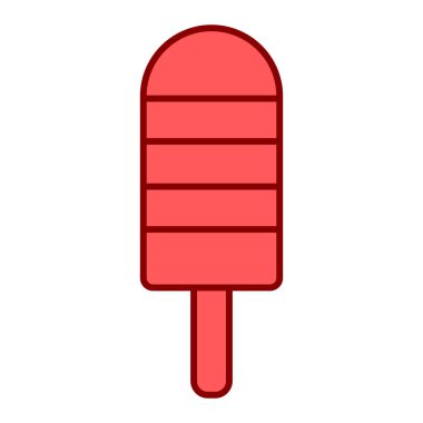 Dondurma ikonu. beyaz arkaplanda izole edilmiş web tasarımı için buzlu şeker tatlı tatlı tatlı tatlı vektör simgeleri çizgi filmi