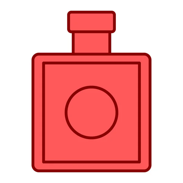 Perfume Bottle Icon Outline Illustration Flask Vector Icons Web — Stock Vector