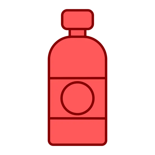 Ilustración Vectorial Icono Botella — Vector de stock