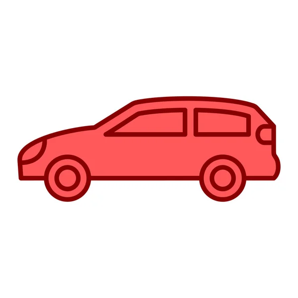 Ícone Carro Veículo Ilustração Vetorial — Vetor de Stock