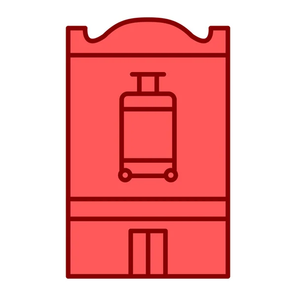 Travel Luggage Icon Vector Illustration Design — Stock Vector