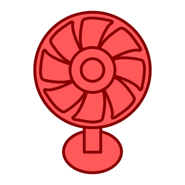 Fan Icon Vector Illustration — Stock Vector