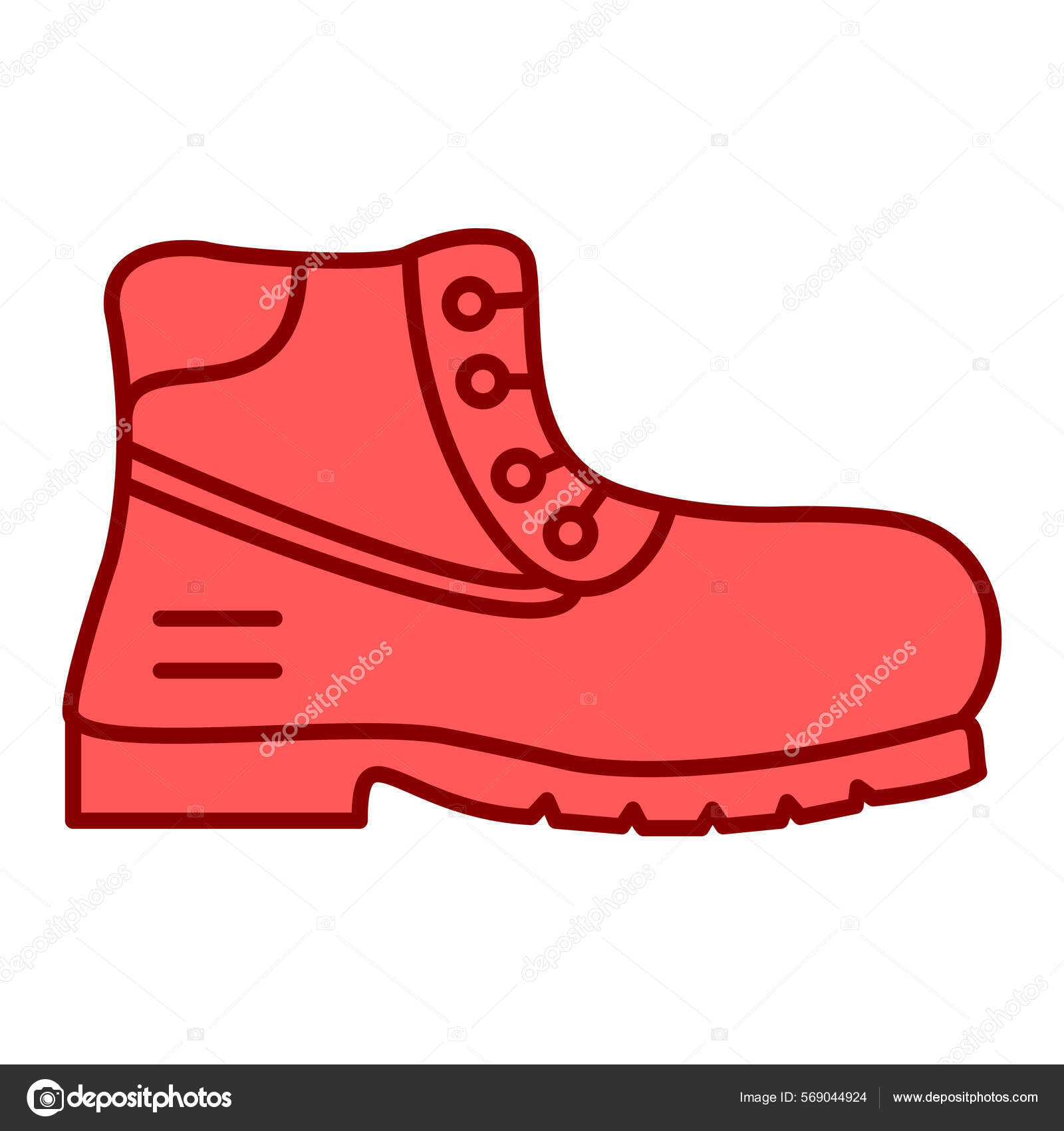 Boot Icon Vector Illustration Stock Vector by ©MuhammadAtiq 569044924