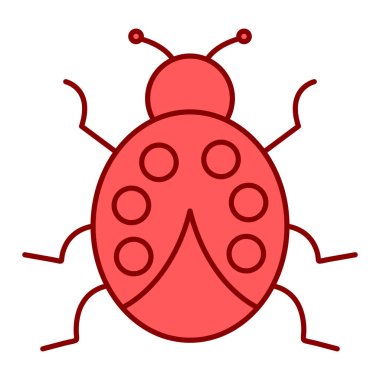 Uğur böceği vektör illüstrasyonuName