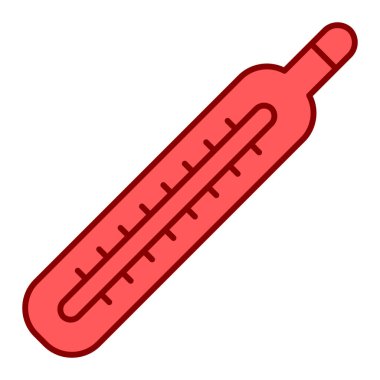 termometre simgesi vektör illüstrasyonu