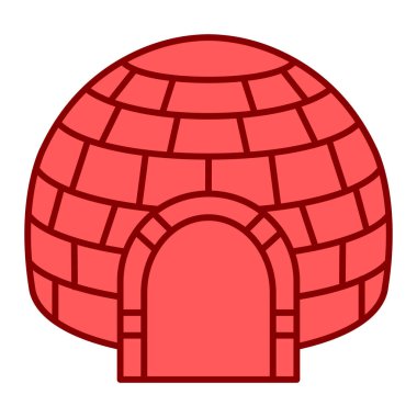 Bir gezegen simgesinin vektör illüstrasyonu