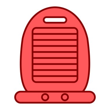 koltuk basit simgesi, vektör illüstrasyonu