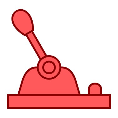 şanzıman basit simgesi, vektör illüstrasyonu