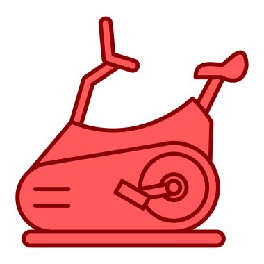 Spor araba ikonu. Web için bisiklet vektör simgelerinin özet çizimi