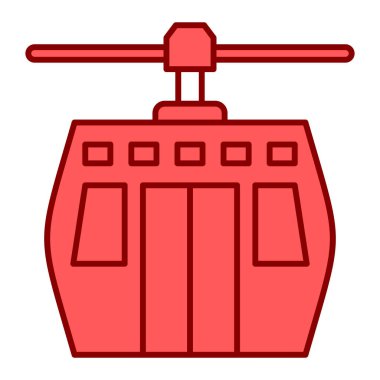 tren simgesi vektör illüstrasyonu