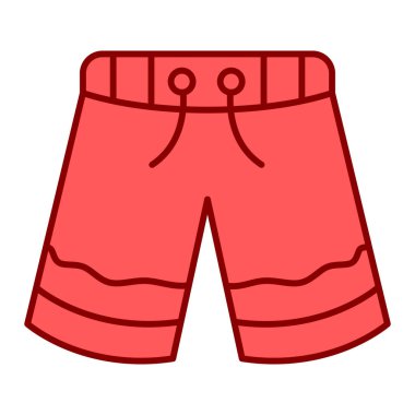 Bir spor simgesinin vektör illüstrasyonu