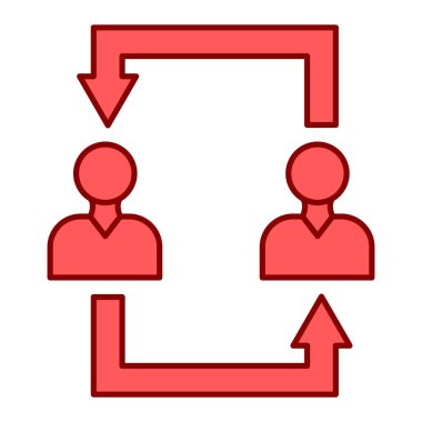 iş ve finans ikonu vektör illüstrasyonu