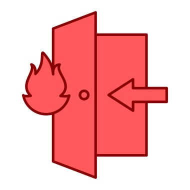 Vektör illüstrasyonu, düz simge ögesi arkaplanı