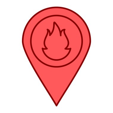 Simge vektör resimlemesini ateşle