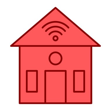 ev uzaktan kontrol simgesi vektör illüstrasyon grafik tasarımı