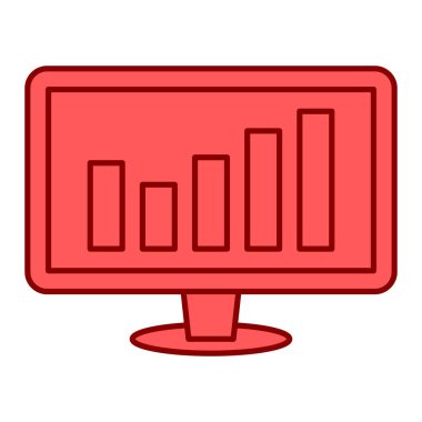 seo modern simgesinin vektör illüstrasyonu