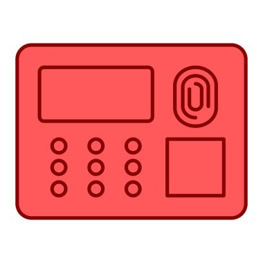 mobil bankacılık çizgisi çizimi