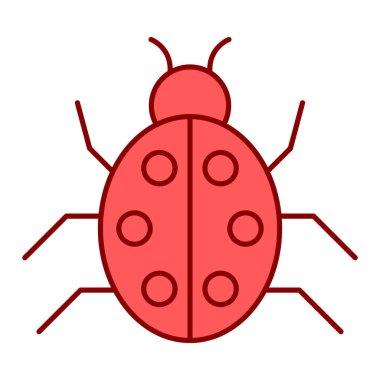 Uğur böceği vektör illüstrasyonuName