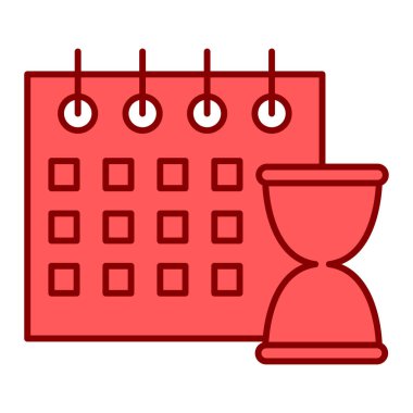 takvim tarihi simgesi vektör illüstrasyon grafik tasarımı