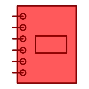 dizüstü bilgisayar simgesi. Web için kitap vektör simgelerinin özet çizimi