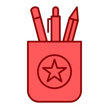 okul ikonu vektör illüstrasyon tasarımı