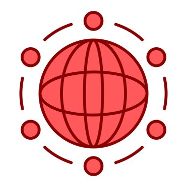 genel ağ simgesi çizimi