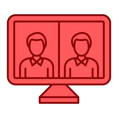 bilgisayar simgesi vektör illüstrasyonu