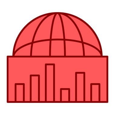 Yapı simgesinin vektör illüstrasyonu