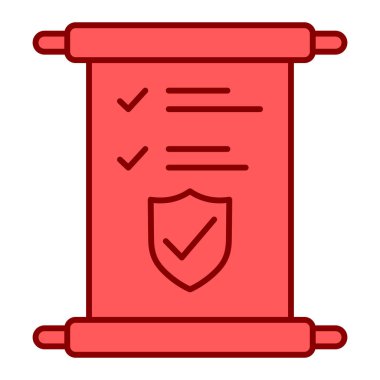 belge simgesi vektörü beyaz arkaplanda izole edildi, kontrol listesi şeffaf işaret, satır ve çizgi biçimindeki ögeler