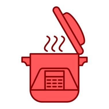 Mutfak gereçleri simgesi. vektör illüstrasyonu