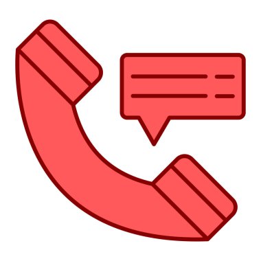 Çağrı merkezi ikon vektör illüstrasyonu