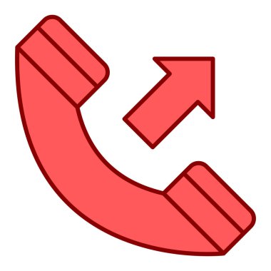  Telefon simgesi vektör illüstrasyonu