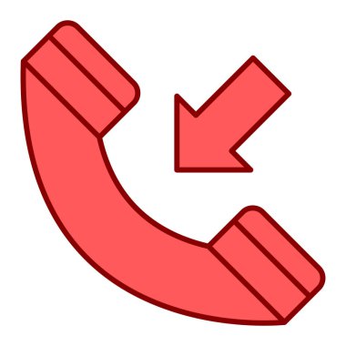  Telefon simgesi vektör illüstrasyonu