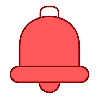 Zil. Web simgesi basit illüstrasyon