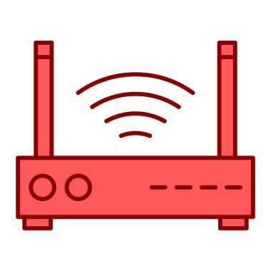 yönlendirici vektör düz renk simgesi