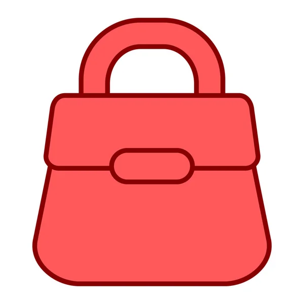 Handtasche Web Symbol Einfache Illustration — Stockvektor