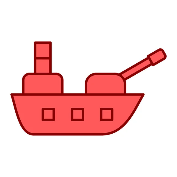 Boot Web Symbol Einfache Illustration — Stockvektor