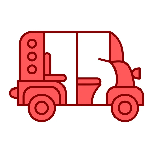 Dodávka Ikona Kamion Vektor Ilustrace Design — Stockový vektor